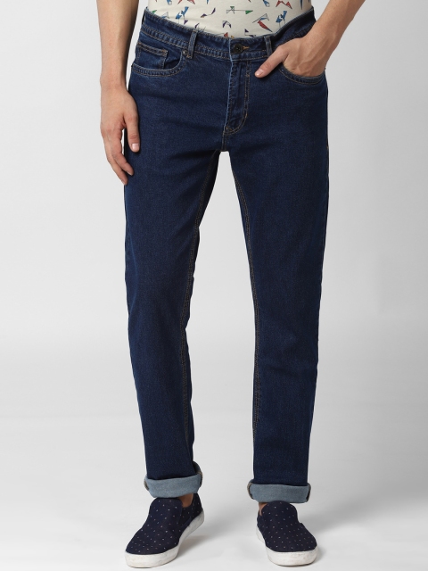 

Peter England Casuals Men Navy Blue Slim Fit Stretchable Jeans