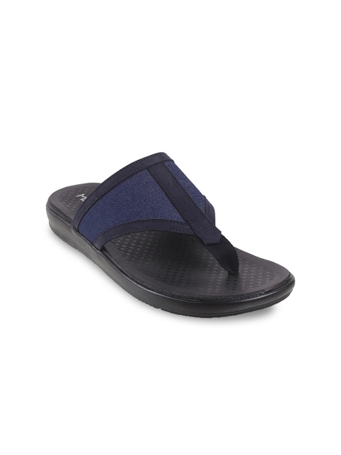 

Metro Men Blue & Black Comfort Sandals