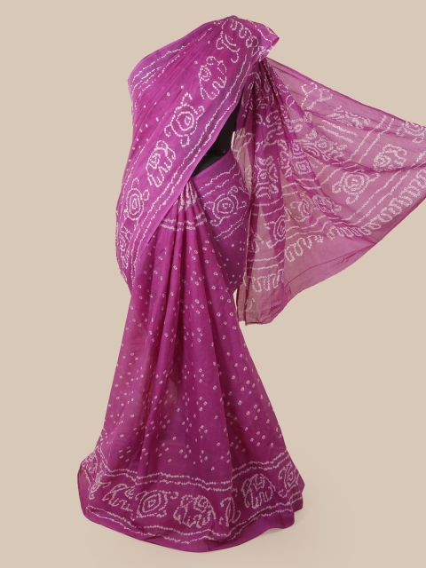 

Pothys Lavender Dyed Pure Cotton Saree