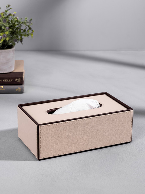 

Pure Home and Living Cream Tissue Box