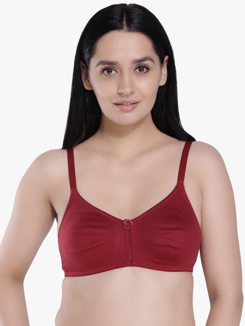 

Anoma Women Maroon Non-Wired & Non Padded T-Shirt Bra