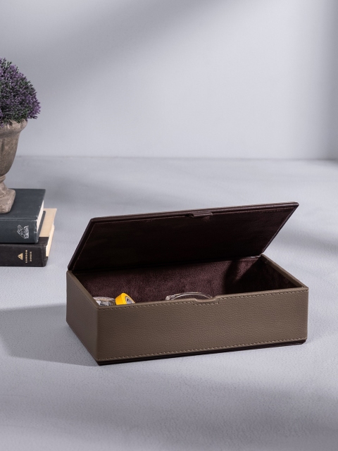 Pure Home and Living Everyday Mouse Brown Lid Box