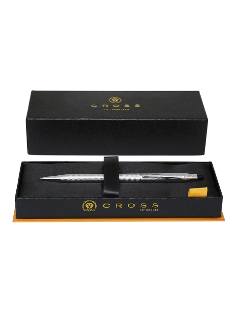 

Cross Silver-Toned Solid Classic Century Special Edition BP Chrome GuillochT Pen