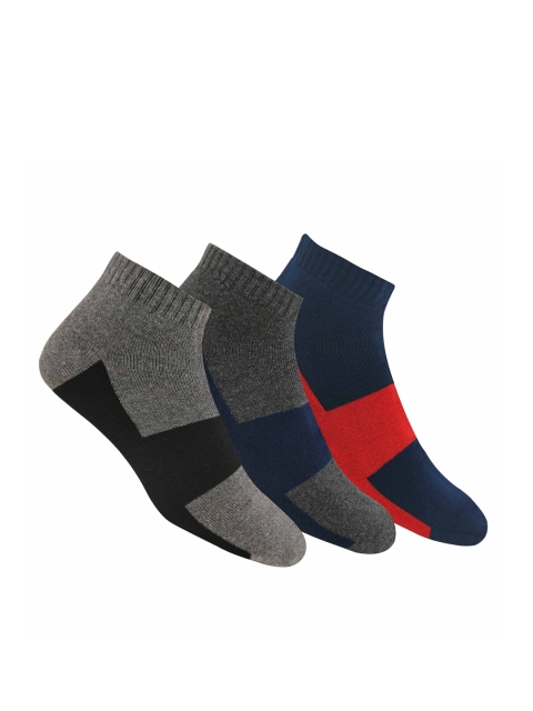 

Maanja Unisex Pack of 3 Assorted Ankle-Length Socks
