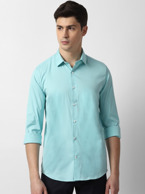 

Louis Philippe Sport Men Blue Slim Fit Solid Casual Shirt