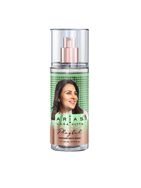 

ARIAS By LARA DUTTA Playful Perfume Body Spray 150 ml, Transparent