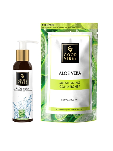 

Good Vibes Aloe Vera Conditioner 320 ml, Green