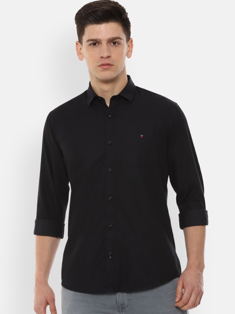 

Louis Philippe Sport Men Black Slim Fit Cotton Solid Casual Shirt