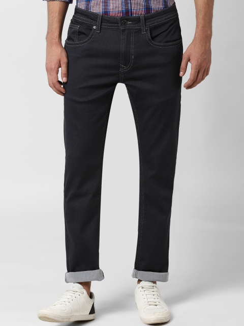 

Peter England Casuals Men Black Slim Fit Light Fade Stretchable Jeans
