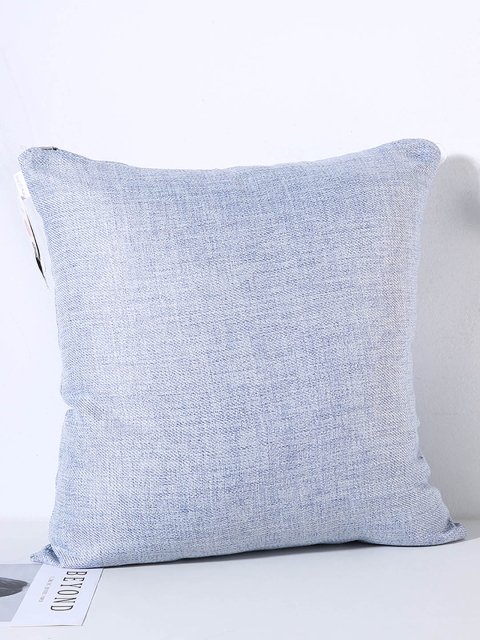 

YOYOSO Blue Woven Design Pillow