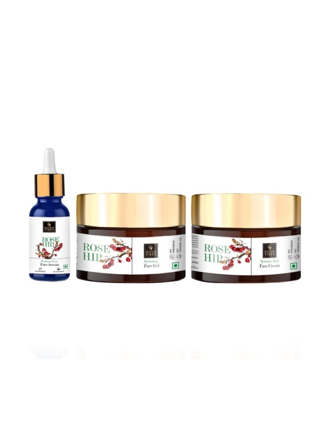 

Good Vibes Set of 3 Rosehip Skin Care Combo 110 ml, Transparent