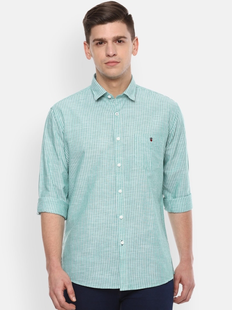 

Louis Philippe Sport Men Blue Slim Fit Checked Casual Shirt