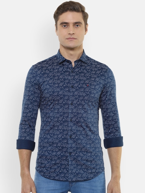 

Louis Philippe Sport Men Navy Blue Slim Fit Printed Casual Shirt