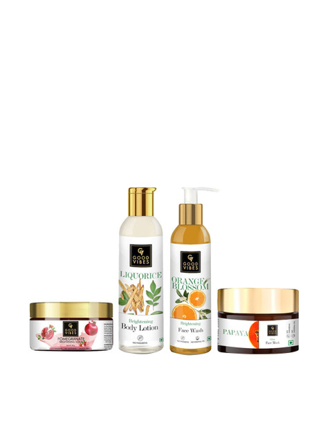 

Good Vibes Skin Care Combo 420 ml, Transparent