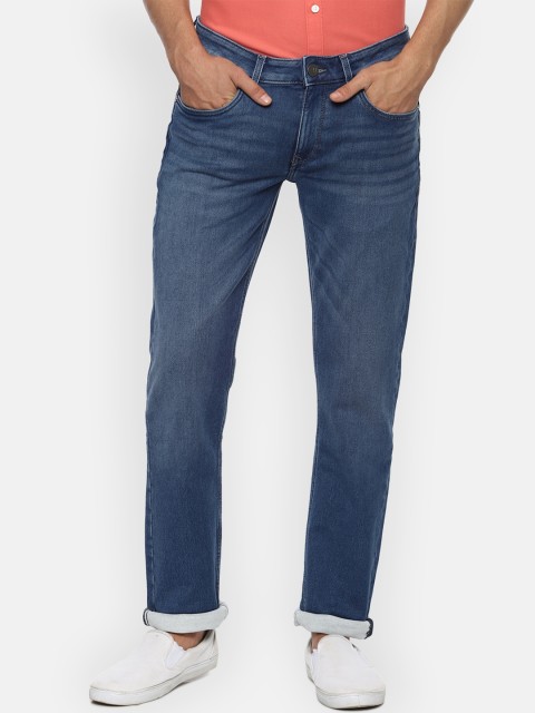 

Louis Philippe Jeans Men Blue Slim Fit Light Fade Stretchable Jeans
