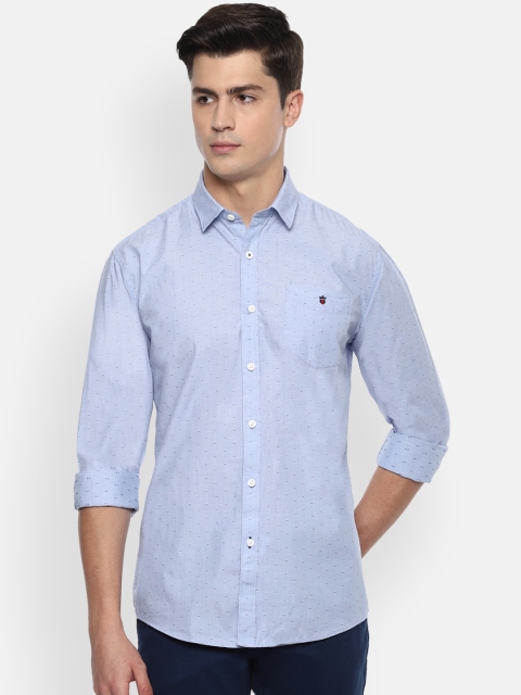 

Louis Philippe Sport Men Blue Slim Fit Solid Casual Shirt
