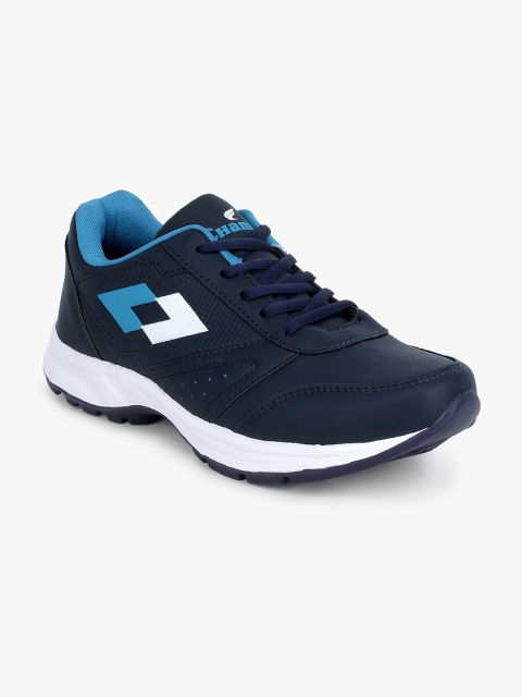 

Champs Men Navy Blue Synthetic Running Shoes