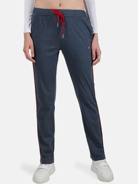 

Monte Carlo Women Navy Blue Solid Track Pants