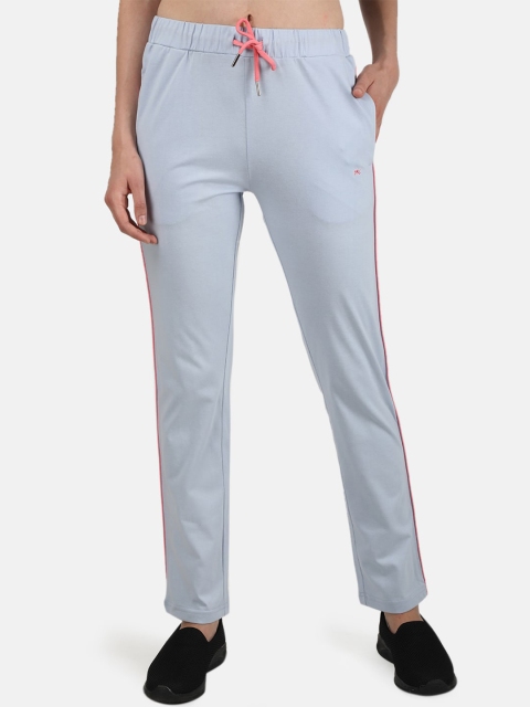 

Monte Carlo Women Blue Solid Track Pants