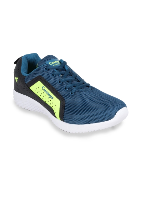 

Champs Men Blue Running Shoes