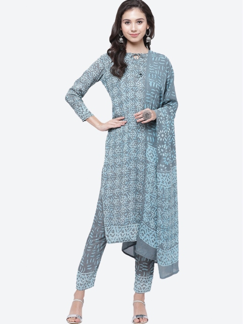 

Biba Women Blue Easy Stitch Suit Set
