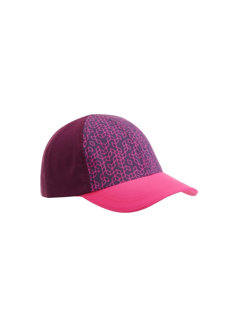 

Quechua By Decathlon Unisex Kids Purple & Pink Printed Hiking Fleece Baseball Cap