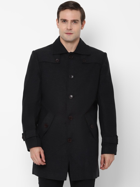 

Allen Solly Men Black Longline Tailored Jacket
