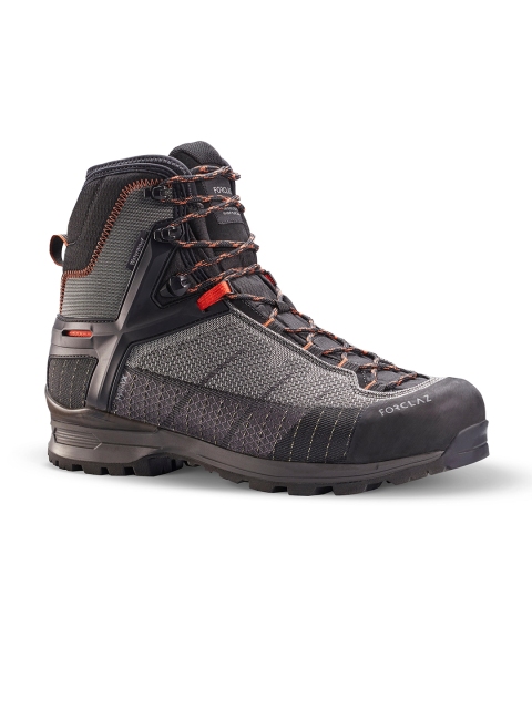 

FORCLAZ By Decathlon Men Grey TREKKING 500 Matryx Waterproof Mid-Top Trekking Boots