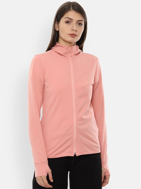 

Van Heusen Woman Women Pink Solid Sweatshirt