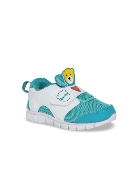

Khadims Kids Blue Colourblocked Slip-On Sneakers