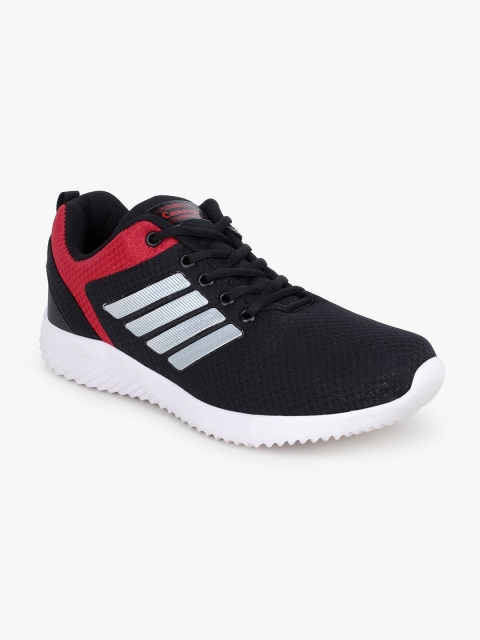 

Champs Men Black Mesh Long Distance Running Shoes