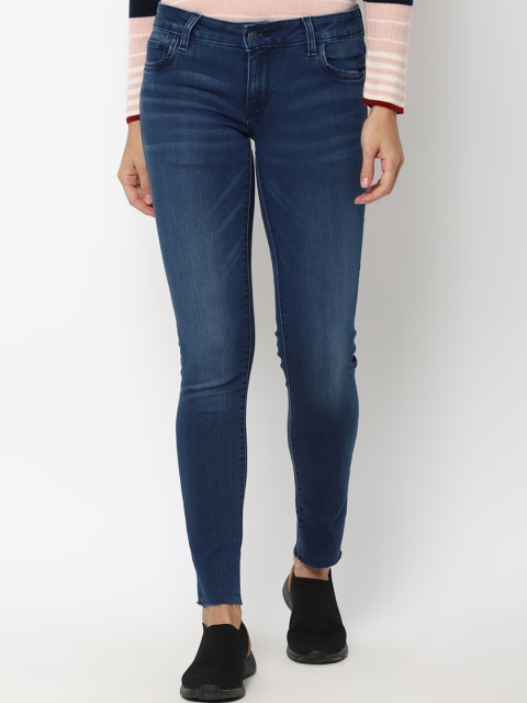 

Allen Solly Woman Women Blue Light Fade Jeans