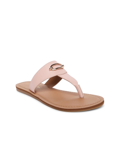 

Forever Glam by Pantaloons Women Pink Flats T-Strap Flats