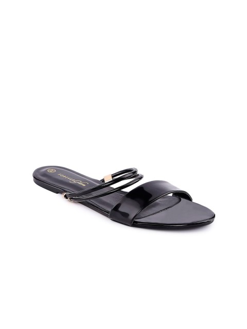 

Forever Glam by Pantaloons Women Black Open Toe Flats