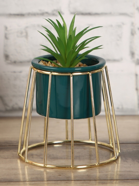 

House Of Accessories Green Plant With Pot