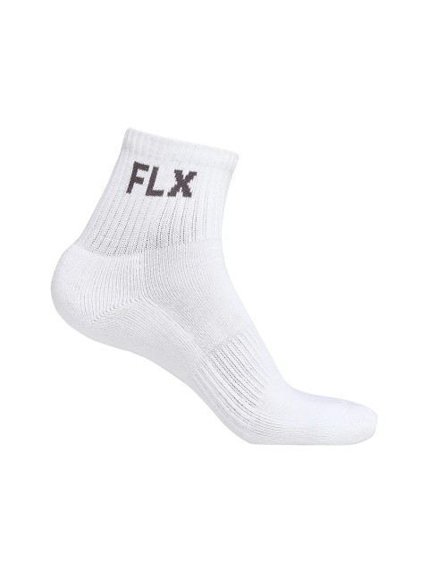 

FLX By Decathlon Men White Solid Above Ankle-Length Cricket Socks