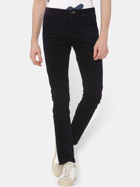 

Rex Straut Jeans Men Blue Slim Fit Solid Chinos