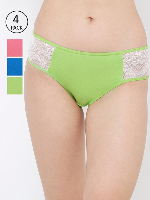 Heart 2 Heart Women Pack Of 4 Assorted Hipster Briefs UW 104N