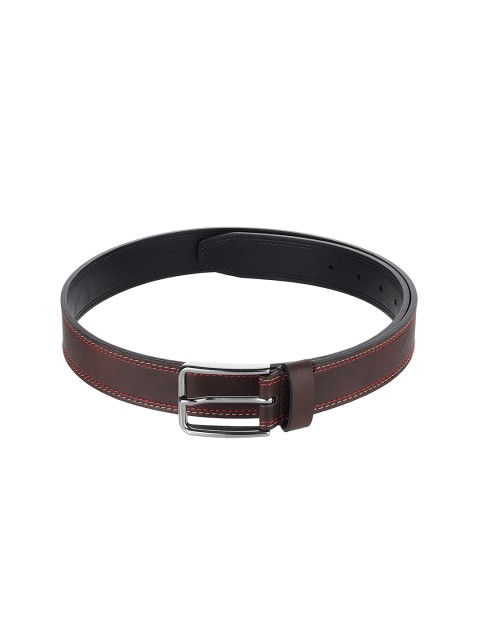 

Paradigm Design Lab Men Brown Solid Leather Belt
