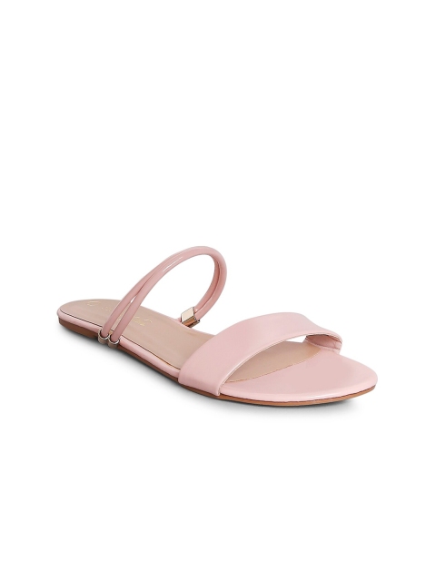 

Forever Glam by Pantaloons Women Pink Open Toe Flats