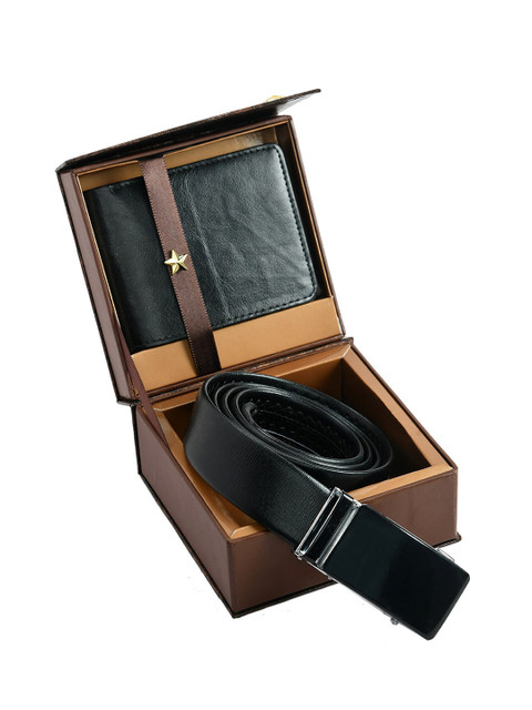 

Kastner Men Black Solid Accessory Gift Set