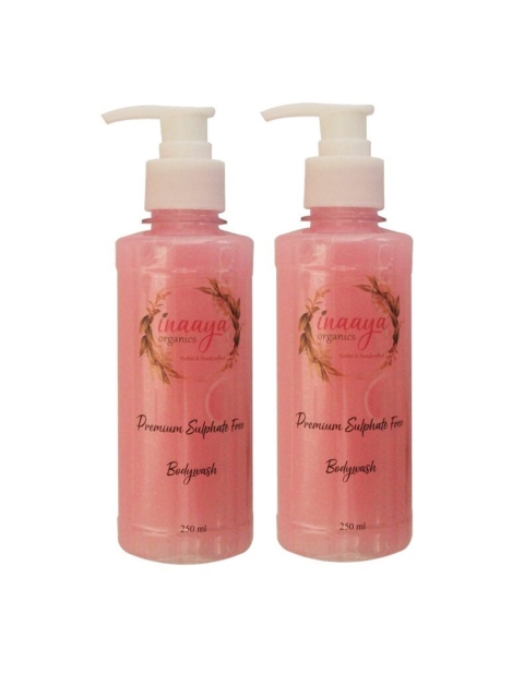 

Inaaya Organics Set of 2 Lavender Body Wash Shower Gel - 250 ml each, Multi