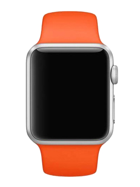 

macmerise Orange Silicone Apple Watch Band