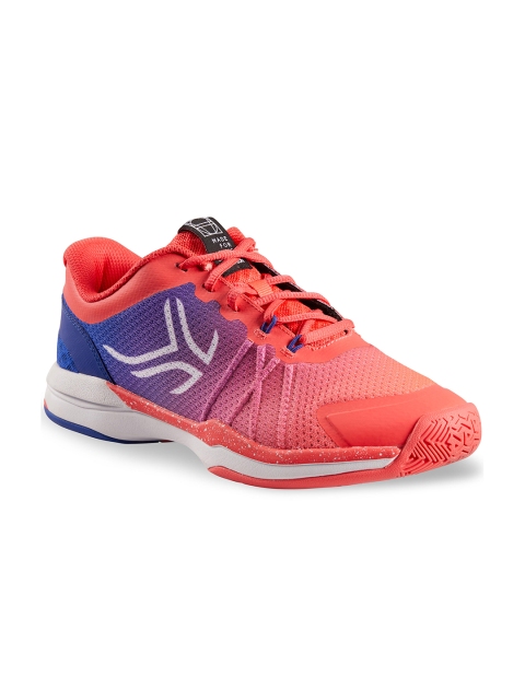 

Artengo By Decathlon Women Red PU Tennis Shoes