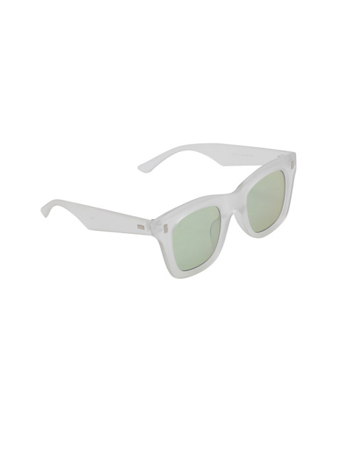 

Floyd Unisex White & Green UV Protected Wayfarer Sunglasses 218