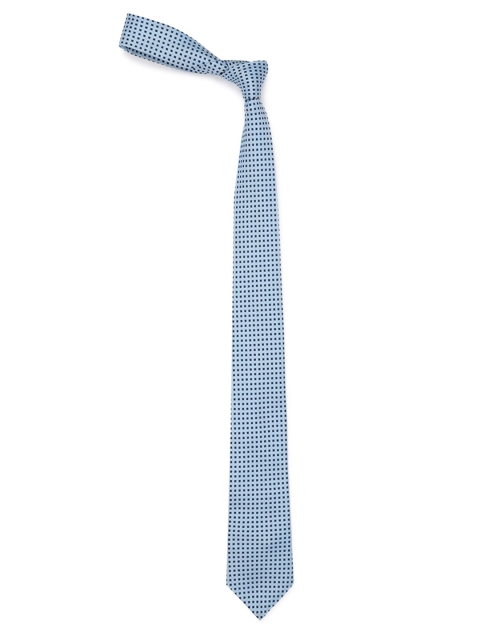 

Louis Philippe Blue Printed Broad Tie