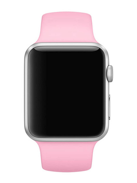 

macmerise Baby-Pink Silicone Apple Watch Band
