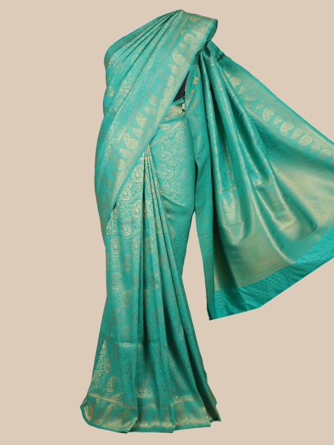 

Pothys Blue Art Silk Woven Design Banarasi Saree
