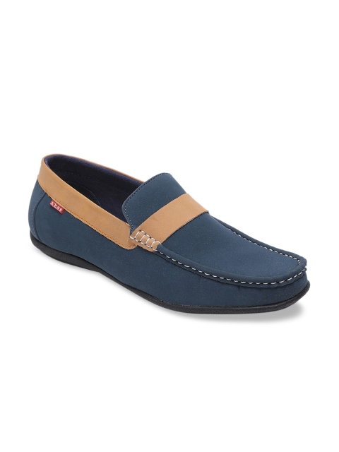 

XESS by iD Men Multicoloured Colourblocked Loafers, Multi