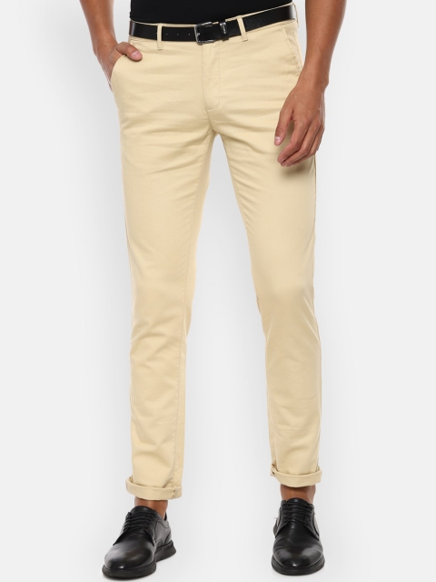 

Van Heusen Sport Men Beige Slim Fit Regular Trousers